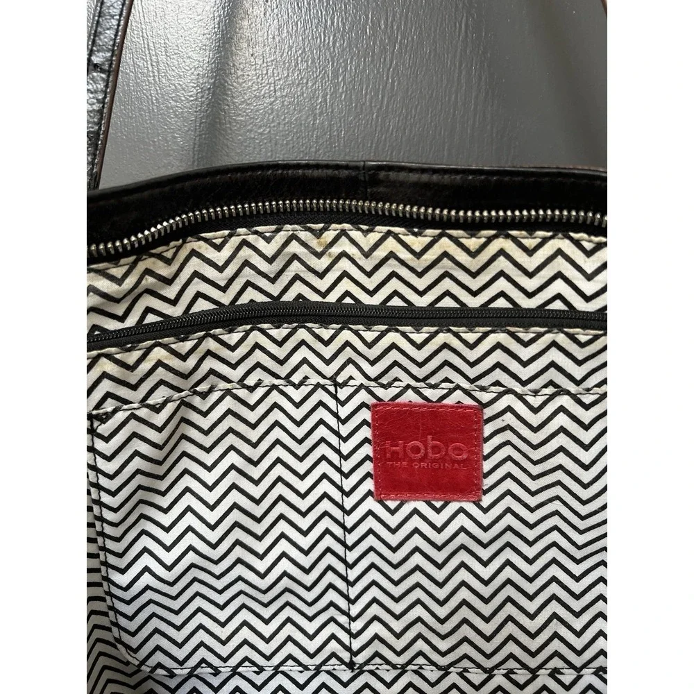 HOBO polished leather
